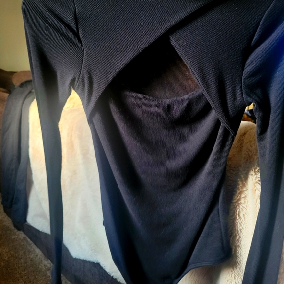 LuLus Long Sleeve Bodysuit S - Picture 2 of 3